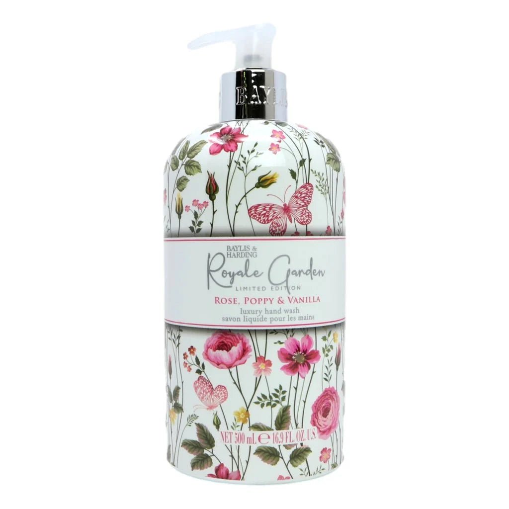 Baylis & Harding H/Wash 500ml Royale Garden Poppy & Vanilla - Saros ShopBaylis & Harding H/Wash 500ml Royale Garden Poppy & VanillaWater - based SerumSaros ShopSaros ShopBaylis & Harding H/Wash 500ml Royale Garden Poppy & Vanilla